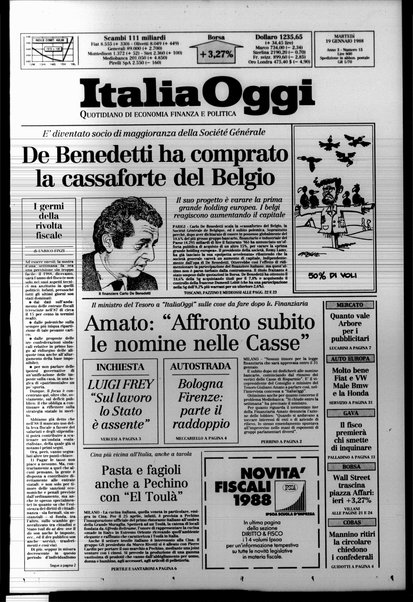 Italia oggi : quotidiano di economia finanza e politica